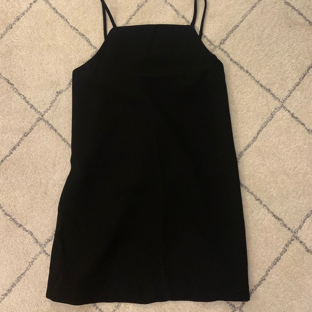Black Zara mini dress new with tags